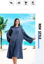Load image into Gallery viewer, Beach Towel Robes - "So Fluffy" - Paddle Boarding - SUP - ISUP