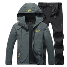 Load image into Gallery viewer, Waterproof Suit Set, Jacket Suit Jacket Trousers - "The Wind & Water breaker" - Coastal Paddle Boards