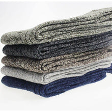 Load image into Gallery viewer, 5x Pairs Thick Wool Warm Socks - "No Harm Wearing 2 Pairs" - Paddle Boarding - SUP - ISUP