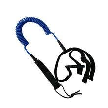 Load image into Gallery viewer, High quality 10ft Black Sup Waist Leash - "Be Safe" - Paddle Boarding - SUP - ISUP