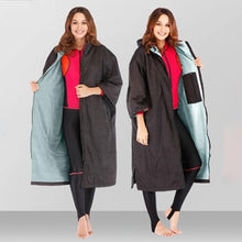 Load image into Gallery viewer, Windproof, Waterproof, MicroFibre Changing Robe - "Nice & Warm" - Paddle Boarding - SUP - ISUP