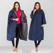 Load image into Gallery viewer, Windproof, Waterproof, MicroFibre Changing Robe - "Nice & Warm" - Paddle Boarding - SUP - ISUP