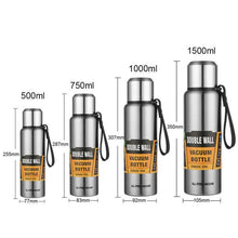 Load image into Gallery viewer, Double Insulated Vacuum Flask & Carrying Pouch - "Fancy a Cuppa?" - Paddle Boarding - SUP - ISUP