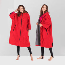 Load image into Gallery viewer, Windproof, Waterproof, MicroFibre Changing Robe - "Nice & Warm" - Paddle Boarding - SUP - ISUP