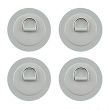 Load image into Gallery viewer, 4 Pack Paddle Boarding Stainless Steel D Ring Set - "Extra Stuff" - Paddle Boarding - SUP - ISUP
