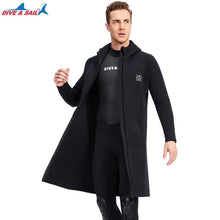 Load image into Gallery viewer, 3MM Neoprene Hooded Windbreaker Wetsuit Jacket - "Embrace the Elements" - Paddle Boarding - SUP - ISUP