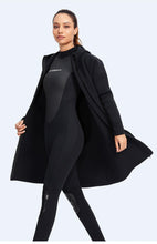 Load image into Gallery viewer, 3MM Neoprene Hooded Windbreaker Wetsuit Jacket - "Embrace the Elements" - Paddle Boarding - SUP - ISUP