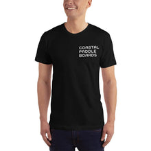 Load image into Gallery viewer, Coastal Paddle Boards T-Shirt (White Logo) - Paddle Boarding - SUP - ISUP