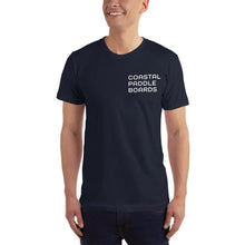 Load image into Gallery viewer, Coastal Paddle Boards T-Shirt (White Logo) - Paddle Boarding - SUP - ISUP