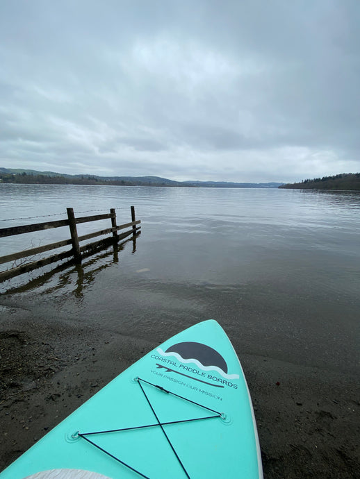 Embracing Serenity: Paddle Boarding on Lake Windermere in April