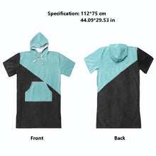 Load image into Gallery viewer, Hooded Thick Changing Robe Microfibre - "Thick Poncho" - Coastal Paddle Boards
