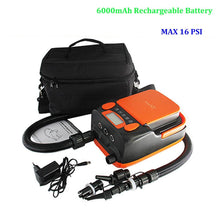 Load image into Gallery viewer, Electric Battery SUP Pump 16 PSI 6000mAH Built In Battery 12V - Paddle Boarding - SUP - ISUP
