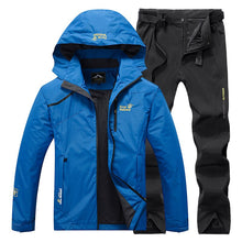 Load image into Gallery viewer, Waterproof Suit Set, Jacket Suit Jacket Trousers - &quot;The Wind &amp; Water breaker&quot; - Coastal Paddle Boards
