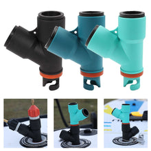 Load image into Gallery viewer, ISUP Twin Pump Inflation Valve - &quot;Sharing is Caring&quot; - Coastal Paddle Boards
