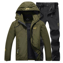 Load image into Gallery viewer, Waterproof Suit Set, Jacket Suit Jacket Trousers - &quot;The Wind &amp; Water breaker&quot; - Coastal Paddle Boards
