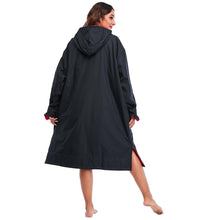 Load image into Gallery viewer, Waterproof Long Sleeve Changing Robe - &quot;Winter is Coming&quot; - Paddle Boarding - SUP - ISUP
