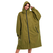 Load image into Gallery viewer, Waterproof Long Sleeve Changing Robe - &quot;Winter is Coming&quot; - Paddle Boarding - SUP - ISUP
