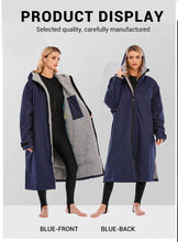 Load image into Gallery viewer, Waterproof Long Sleeve Changing Robe - &quot;Winter is Coming&quot; - Paddle Boarding - SUP - ISUP
