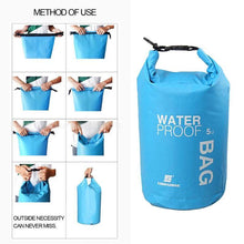 Load image into Gallery viewer, 5L Waterproof Explorer Dry Bag - &quot;Snack Bag&quot; - Paddle Boarding - SUP - ISUP
