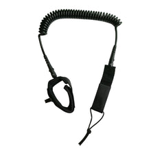 Load image into Gallery viewer, 10ft Back Up Coiled Leash - &quot;Something To Hang On To&quot; - Paddle Boarding - SUP - ISUP
