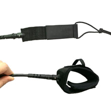 Load image into Gallery viewer, 10ft Back Up Coiled Leash - &quot;Something To Hang On To&quot; - Paddle Boarding - SUP - ISUP

