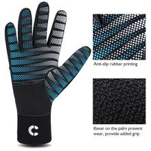 Load image into Gallery viewer, 3mm Neoprene Wetsuit Gloves - &quot;Warm Grippy Mittens&quot; - Paddle Boarding - SUP - ISUP
