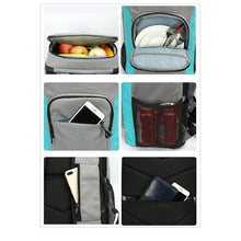 Load image into Gallery viewer, Cool Backpack Thermal Insulated Drink &amp; Good Travel Bag - &quot;Gin &amp; Sup&quot; - Paddle Boarding - SUP - ISUP
