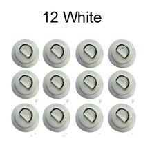 Load image into Gallery viewer, 6 Pack PVC Patch &amp; Stainless Steel Paddle Board D Ring - &quot;Rigging&quot; - Paddle Boarding - SUP - ISUP
