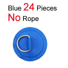 Load image into Gallery viewer, 6 Pack PVC Patch &amp; Stainless Steel Paddle Board D Ring - &quot;Rigging&quot; - Paddle Boarding - SUP - ISUP
