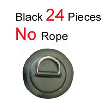 Load image into Gallery viewer, 6 Pack PVC Patch &amp; Stainless Steel Paddle Board D Ring - &quot;Rigging&quot; - Paddle Boarding - SUP - ISUP
