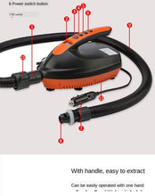 Load image into Gallery viewer, 16 PSI 12v Electric ISUP Pump - &quot;No Time To Mess Around&quot; - Paddle Boarding - SUP - ISUP
