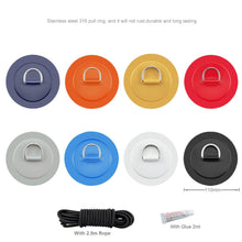 Load image into Gallery viewer, 4 Pack Paddle Boarding Stainless Steel D Ring Set - &quot;Extra Stuff&quot; - Paddle Boarding - SUP - ISUP
