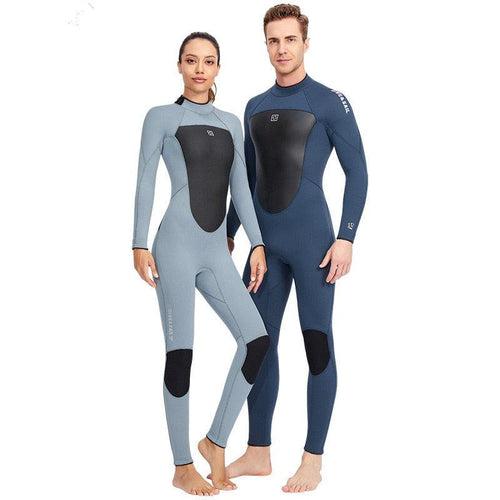 3mm Long Sleeve Back Zip Wetsuit - 