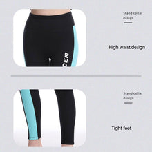 Load image into Gallery viewer, 2 Piece Women&#39;s 2.5MM Neoprene Wetsuit Long Sleeve - &quot;Hassle Free Wetsuit&quot; - Paddle Boarding - SUP - ISUP
