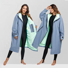 Load image into Gallery viewer, Waterproof Long Sleeve Changing Robe - &quot;Winter is Coming&quot; - Paddle Boarding - SUP - ISUP
