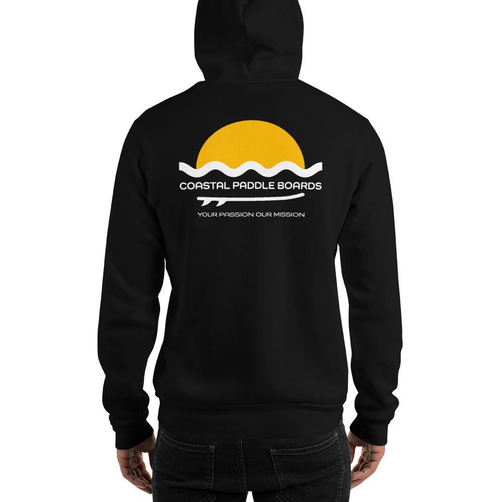 Coastal Paddle Boards Unisex Hoodie (White Logo) - Paddle Boarding - SUP - ISUP